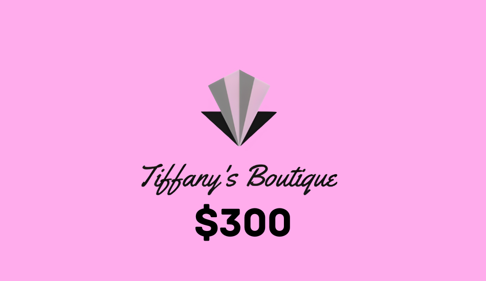 Tiffany's Boutique Gift Card